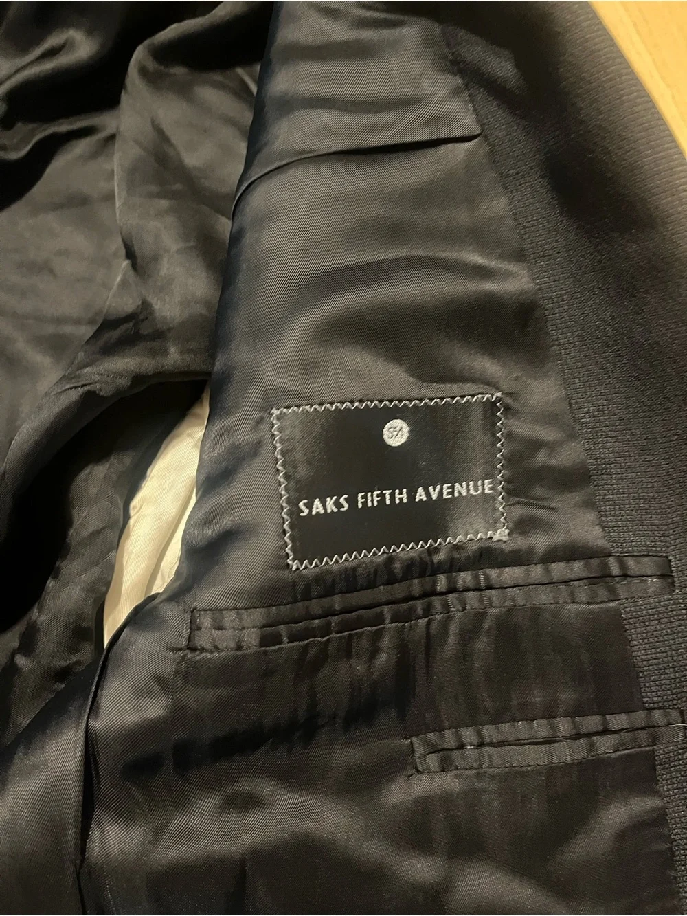 Saks Fifth Avenue tailored black